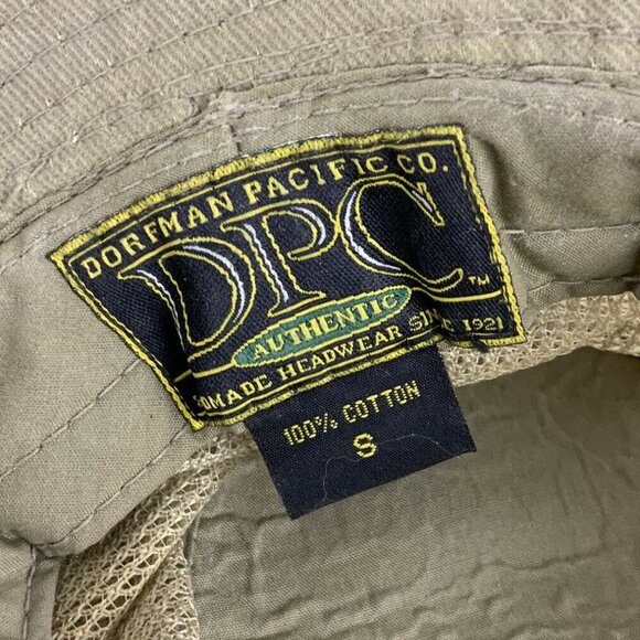 Dorfman Pacific Co Khaki Floppy Vented Hat Size Small Fishing Hiking Outdoor - Picture 7 of 7